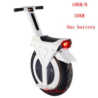 17 Inch Big Tires Electric Unicycle Monowheel 500W 60V One Wheel Balance Scooters For Adults With Two Batteries easy-smart-way.myshopify.com