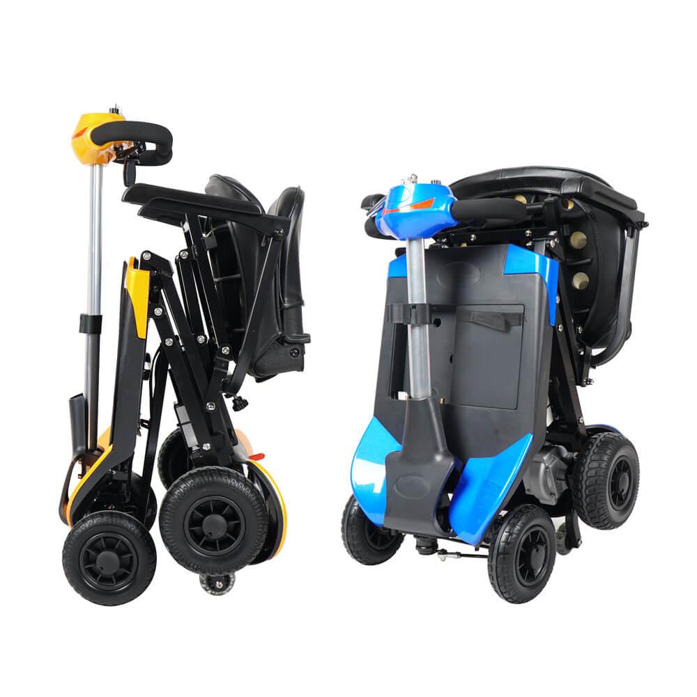 Four Wheels Electric Skateboard Electric Bicycles 180W 48V Mini Folding Electric Scooter For Elderly easy-smart-way.myshopify.com