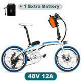 QF600 7 Speed, Fast-folding, 20", 36/48V, 240W, Electric Bicycle, Aluminum Alloy Frame, Super Light, Folding Pedal, Disc Brake. easy-smart-way.myshopify.com