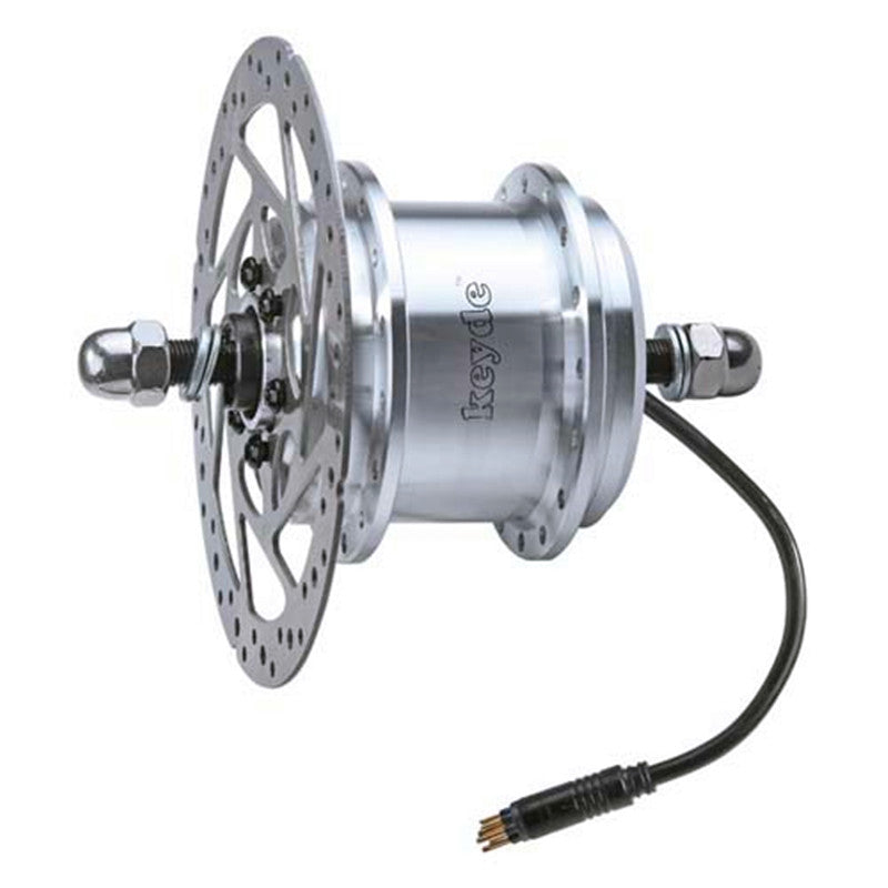 2.3Kg Max 24V/33V/36V 500W Built-in controller disc brake front hub motor for electric bike&electric bicycle easy-smart-way.myshopify.com