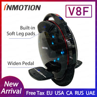 Original INMOTION V8F unicycle 2020 new arrival widen pedal built in legpads one wheel eletric balance wheel electric easy-smart-way.myshopify.com