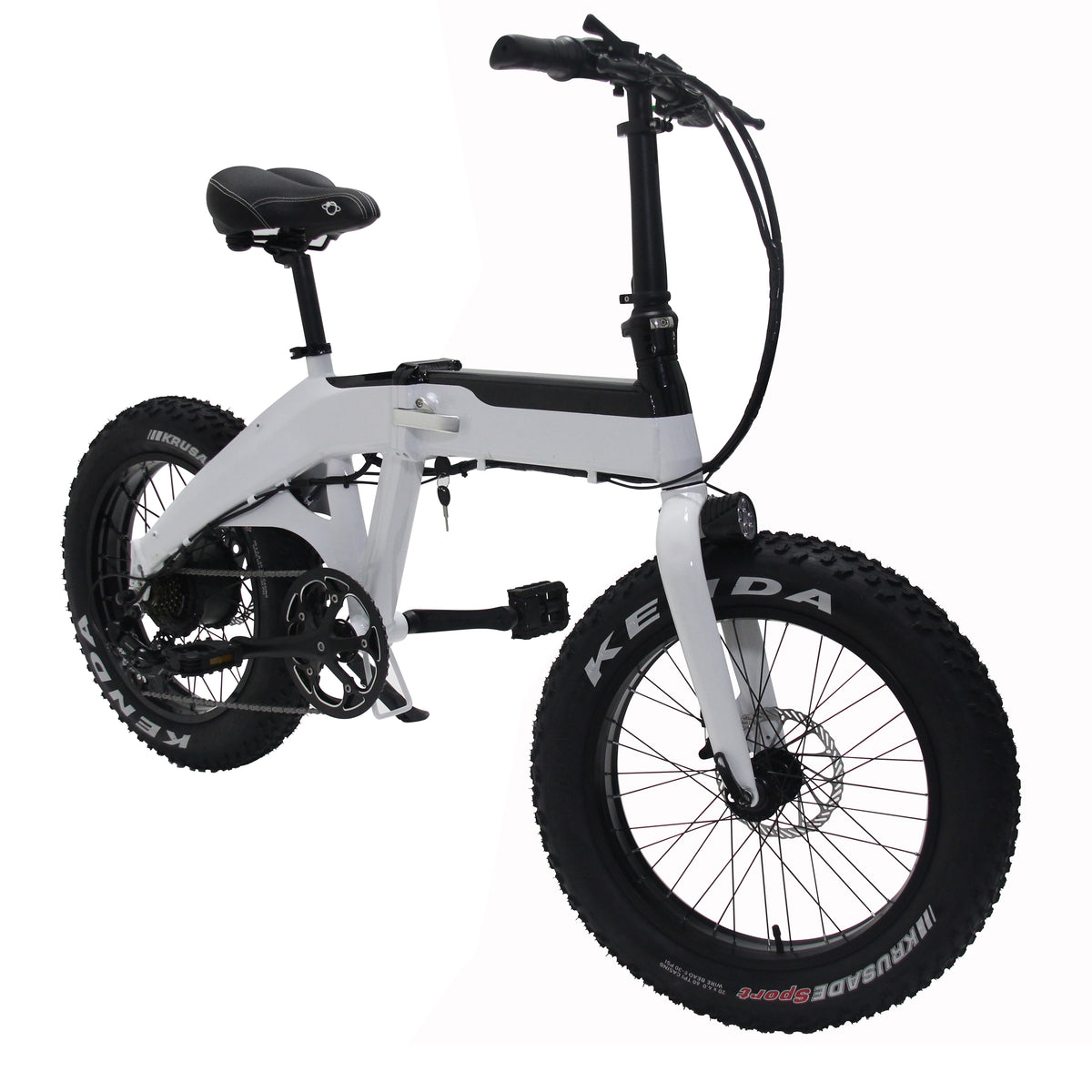 CSC Ebike 48V 500W 20" 4.0 fat tire electric beach cruiser bike Snow mountain folding 48V 10.4AH lithium battery easy-smart-way.myshopify.com