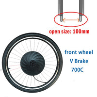 36V Front iMortor wheel Electric Bike Conversion Kit with 20" 24" 26" 700C 29" Motor Wheel eBike Electric Bicycle Conversion Kit