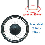 36V Front iMortor wheel Electric Bike Conversion Kit with 20" 24" 26" 700C 29" Motor Wheel eBike Electric Bicycle Conversion Kit