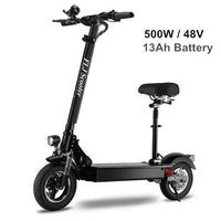 Electric Scooter for Adult with seat 48V 1200W / 500W E kick scooter foldable electro bicycle electrical bike