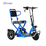 2019 free shipping  three-wheeled lightweight folding elderly scooter electric  wheelchair easy-smart-way.myshopify.com