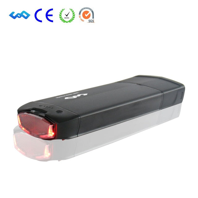 36V 13Ah Rear Rack Battery for Bafang BBS01 500W 350W EBike Battery with Tail Light easy-smart-way.myshopify.com