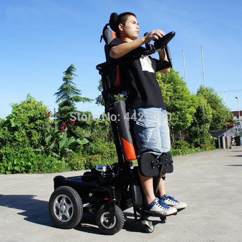 2019 Disabled rehabilitation auxiliary recliner intelligent electric standing wheelchair easy-smart-way.myshopify.com