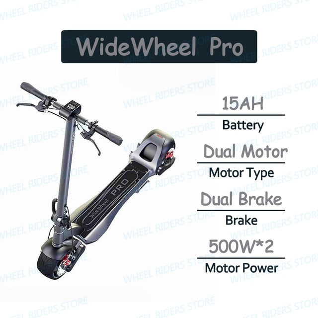 2020 new Mercane WideWheel PRO Electric Skateboard 1000W Two  Wide Wheel Kickscooter Dual Motor Disc Brake Hoverboard Smart Wheel easy-smart-way.myshopify.com