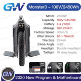 2020 New Gotway Monster 3 Electric Unicycle 22inch Titan 3th Generation Monster Self balance one wheel easy-smart-way.myshopify.com