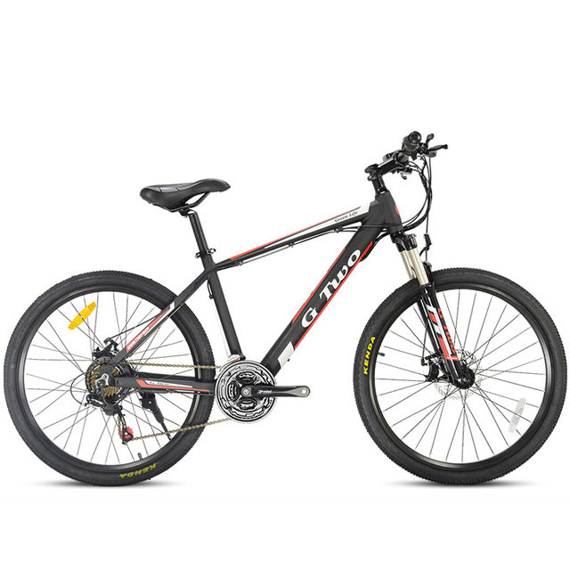 G8 26 inches Hidden Battery Electric Bicycle, 48V 9Ah 350W, Aluminum Alloy Frame, Disc Brake, 21 Speed E Mountain Bike easy-smart-way.myshopify.com