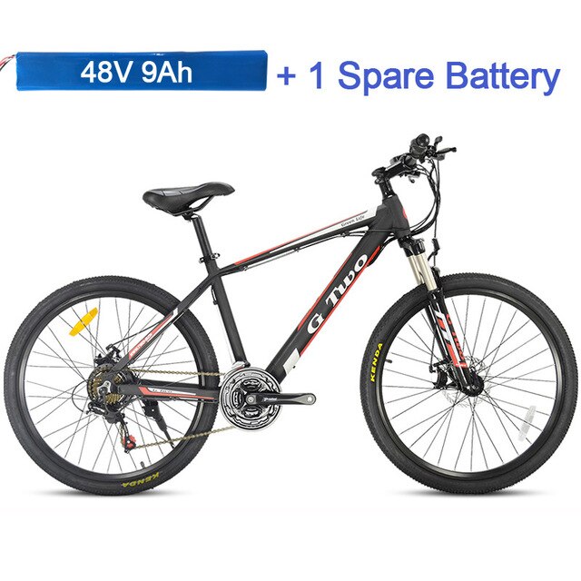 G8 26 inches Hidden Battery Electric Bicycle, 48V 9Ah 350W, Aluminum Alloy Frame, Disc Brake, 21 Speed E Mountain Bike easy-smart-way.myshopify.com