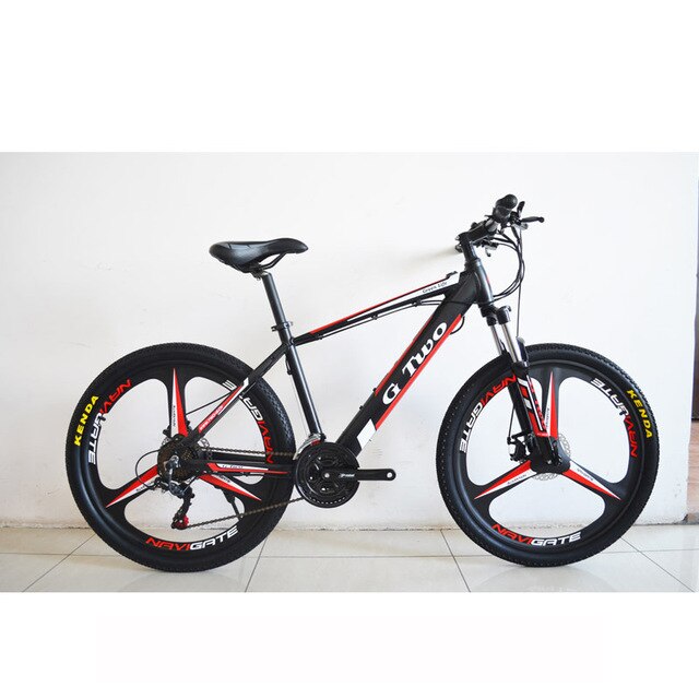 G8 26 inches Hidden Battery Electric Bicycle, 48V 9Ah 350W, Aluminum Alloy Frame, Disc Brake, 21 Speed E Mountain Bike easy-smart-way.myshopify.com