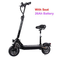 2400W Dual Motors Electric Scooter with Scooter seat strong Powerful Adults Foldable electric Scooters