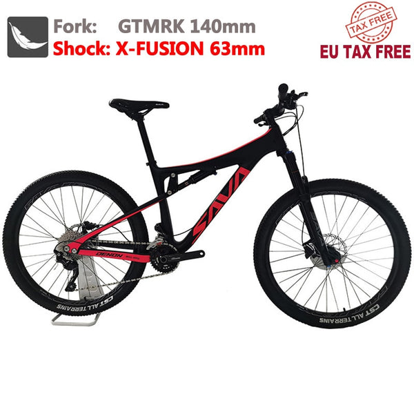 SAVA Downhill bike Full suspension mountain bike Carbon Fiber mountain bike 27.5 DH Mountain bike  XC/AM/DH bicycle