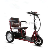 Free shipping   hot sale  lightweight folding three-wheel electric scooter wheelchair  disabled easy-smart-way.myshopify.com