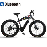 26inch electric mountain Bicycle  48V1500w Motor 26 *4.0 fat electric bicycle snow mountain bike Bluetooth ebike easy-smart-way.myshopify.com