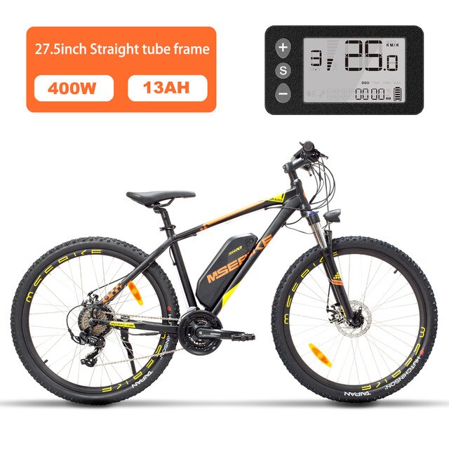 27.5inch electric mountain bike 48V400W motor Ebike variable speed electric bike lithium battery boost off-road EMTB