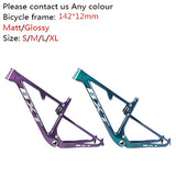 BXT 29er Full Suspension Mountain Bicycle T800 Carbon MTB Bike 11Speed Carbon  S/M/L/XL Bike Frame Complete Bike 29*2.1” Wheel