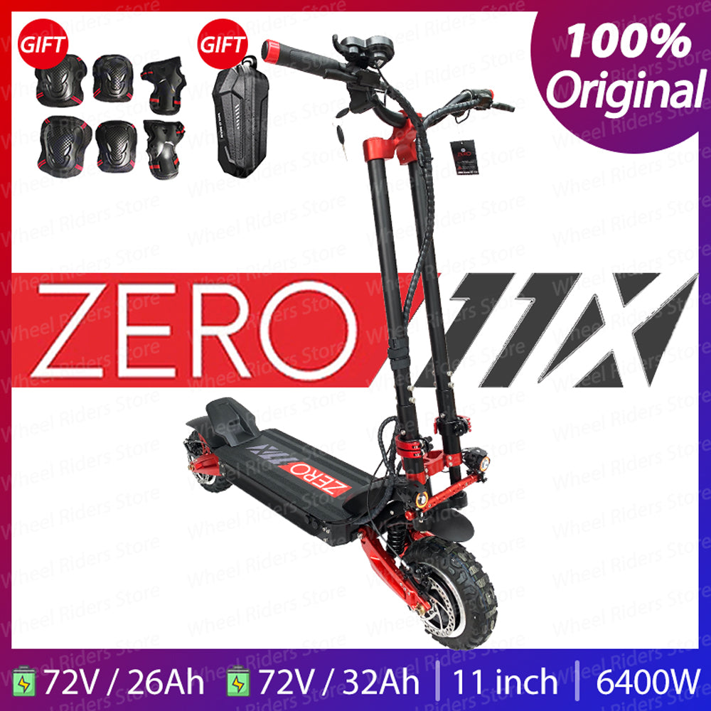 Original ZERO 11X brand new skateboard kickscooter electric two wheel 6400W 72V 11inch OIL HYDRAULIC easy-smart-way.myshopify.com