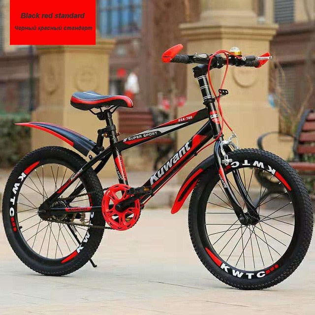 New children's mountain bike 18/20/22/24inch boys and girls bicycle single speed and 7-speed high carbon steel kid's bike easy-smart-way.myshopify.com
