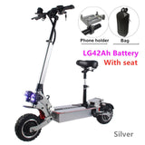 6000W Electric Scooter with Dual engines 11inch off road 60V double drive Korea Electric Scooter