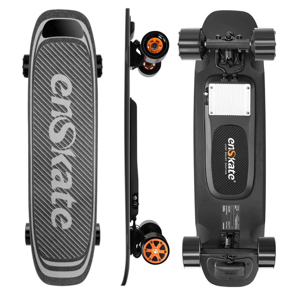 US EnSkate Wo Standard Electric Skatboard  900w Dual Motor electric longboard 20km/h free shipping to us