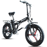 Sheng milo MX20-plus Electric bike ebike 48V500W electric mountain bike electric folding bike  4.0 fat tire  48V15AH lithium battery