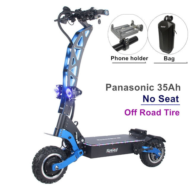 SpeedBike 72V 7000W Electric Scooter with Dual Motor 11inch Off road On Road Nice Design scooter electrico