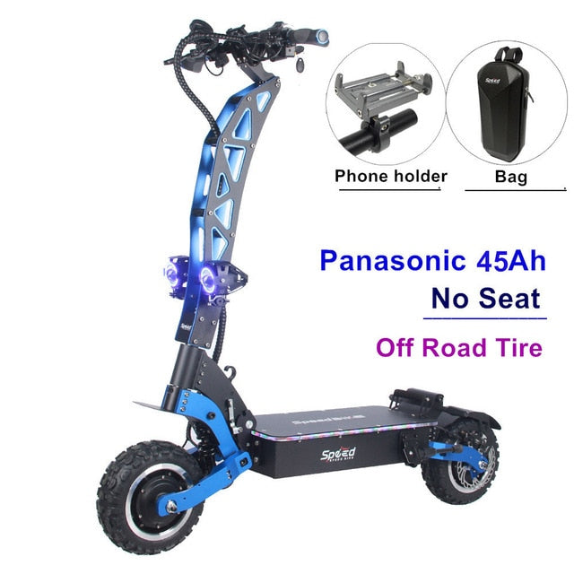 SpeedBike 72V 7000W Electric Scooter with Dual Motor 11inch Off road On Road Nice Design scooter electrico