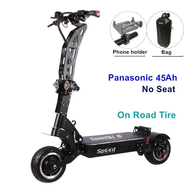 SpeedBike 72V 7000W Electric Scooter with Dual Motor 11inch Off road On Road Nice Design scooter electrico