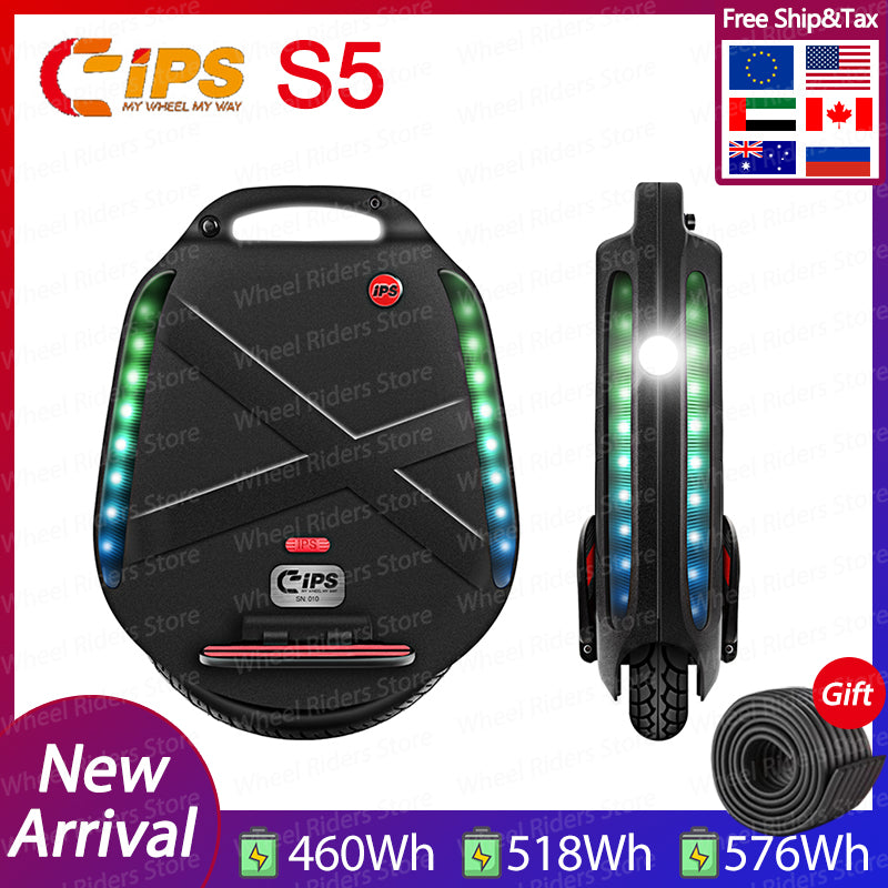 2020 Newest IPS S5 electric unicycle intelligent Balance car one wheel  light slim unicycle ips-S5 APP easy-smart-way.myshopify.com