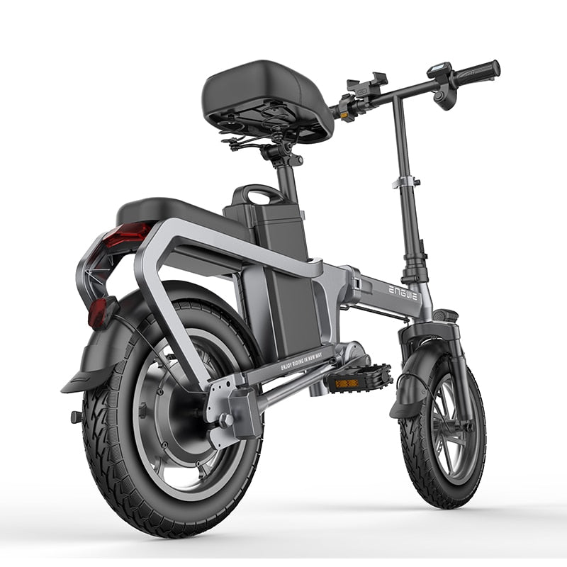 New Electric Bike without chain14inch Mini Electric Bicycle 48V10A city ebike 350W Powerful 32km/h bike/Full throttle sctooer easy-smart-way.myshopify.com