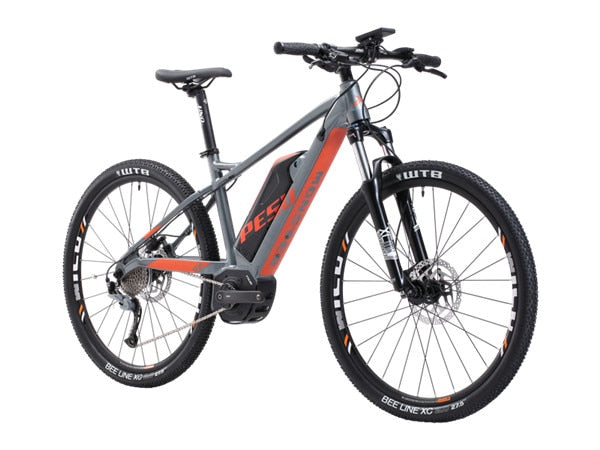 XC 27.5inch electric mountain ebike 10speed variable speed system 36V350w mid drive motor electric bicylce 6061 eMTB E-BIKE