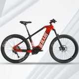 27.5inch carbon fiber ebike bafang 350w mid-motor Ebike travel  lithium battery 10 speed off-road  electric power mountain bike