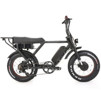 1000W Super Drive Electric Fat  Scrambler Bike Motorcycle Electric E Mountain Bike Ebikes With Free Shipping E-bike Walk Bicycle