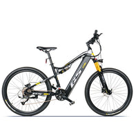 27.5-inch electric-powered soft-tail mountain bike Front and rear double shock absorbers 48V500w 17ah lithium battery TR ebike