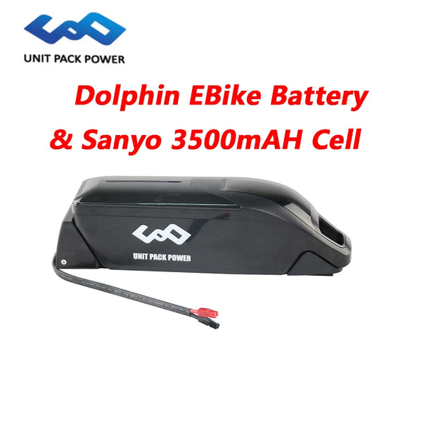UPP Sanyo Cell Hailong Style 48V 14AH EBike Downtube Battery 36V 17.5AH Replacement Lithium Batteries for 1000W Bafang BBS Bike