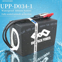 UPP Customized 36V20AH 48V15AH 48V20AH Escooter Battery Black PVC Lithium-ion Battery Pack for 1000W 750W 500W eBike Escooters