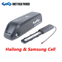 100% Samsung Cell 36V 10.4AH 11.6AH 13AH 14.5AH Hailong Frame eBike Battery 48V10.4AH 52V10.4AH Lithium Electric Battery