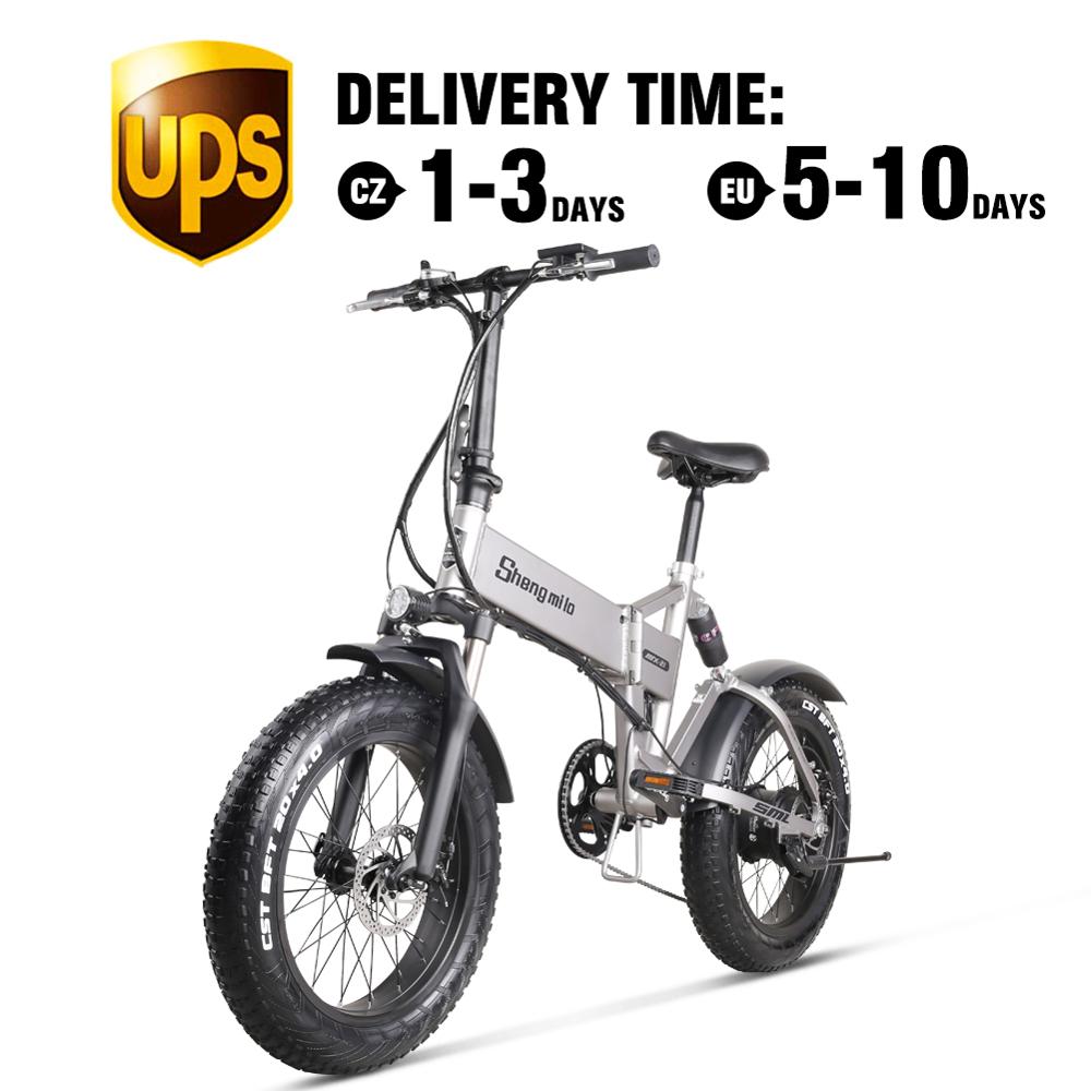 MX21 20 Inch Folding Electric Bike 500W4.0 Fat Tire Mens Women's Ebike 48v Mountain Bike Electric Bicycle Beach Cruiser City Ebike