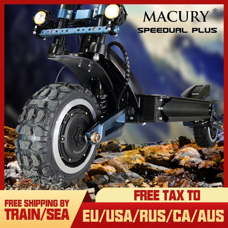Macury Speedual Plus 11 Inch Dual Motor Electric Scooter ZERO 11X
