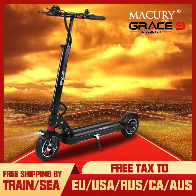 Macury GRACE9 Electric Scooter GRACE & ZERO 9 Hoverboard 2 Wheel 8 Inch Adult ZERO9 8.5 Inch Lightweight Mini Foldable T9 9S 48V