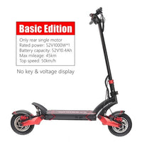 Macury Speedual 10 Inch Dual Motor Electric Scooter ZERO 10X 52V 60V Off-Road E-scooter Double Drive T10-DUAL Z10X DDM Off Road