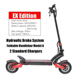 Macury Speedual 10 Inch Dual Motor Electric Scooter ZERO 10X 52V 60V Off-Road E-scooter Double Drive T10-DUAL Z10X DDM Off Road