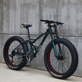 FOREKNOW Adult Mountain Fat Bike 7/21/24/27 Speed Road Bicycle Men 24/26  Inch Wheel Racing Oil Spring Fork Front  Fork Ride