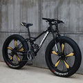 FOREKNOW Adult Mountain Fat Bike 7/21/24/27 Speed Road Bicycle Men 24/26  Inch Wheel Racing Oil Spring Fork Front  Fork Ride