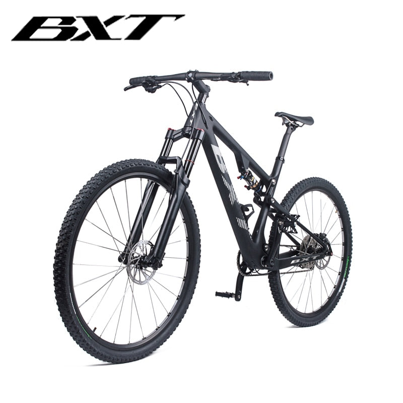 29er Mountain Bike T800 Carbon Full Suspension MTB Bicycle Cycling 29in carbon MTB frame Carbon Axle Thru Fork