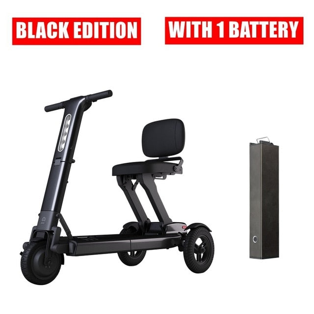 RELYNC R1 3 Wheel Electric Mobility Scooter for Elderly And Disabled Foldable Suitcase-like Mobile Scooter Portable Wheelchair