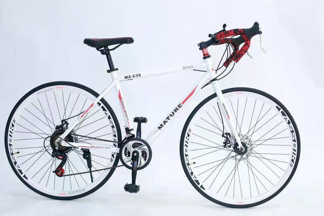 21 27and 30 speed road bike 700c aluminum road bike double disc sand road bike ultra light bike adult bicycle